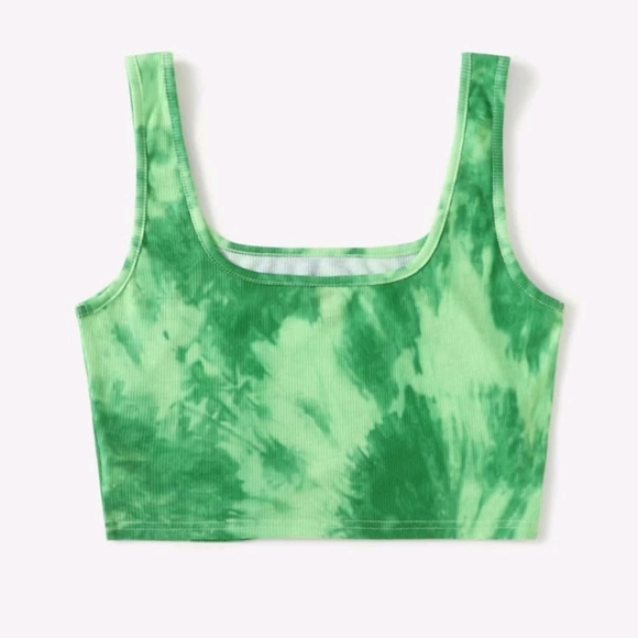 🍉5 for $25* Tie Dye Crop Tank - Picture 2 of 6